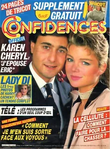 CONFIDENCES 1984: KAREN CHERYL_DIANA_MARC LAVOINE_KARIM KACEL_GREGORY PECK - Imagen 1 de 8