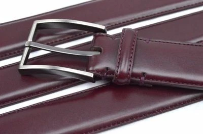 $225 Ryan Seacrest Hombres Púrpura Azul Correa Cuero Informal Hebilla Cinturón Talla 32 Foto 1 de 4