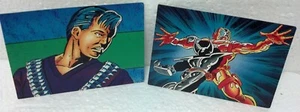 Pair 1992 Comic Images SHADOWHAWK Cards #55 'Suspicion' & #66 'Try Again' VF/NM - Picture 1 of 7