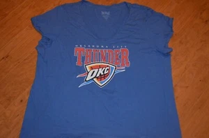Oklahoma City Thunder True Vintage plus sz 6 shirt top v neck NBA basketball - Picture 1 of 2