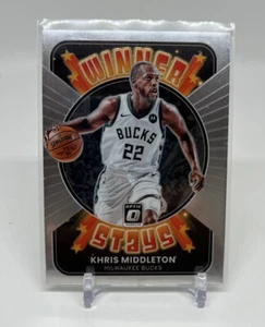 2021-22 Donruss Optic Khris Middleton Winner Stays #2 - Picture 1 of 2