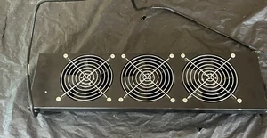 Papst Typ 4806Z 115V Fan Tray (3 Fans)  (No plug) - Picture 1 of 18