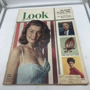 Vintage November 6 1951 Look Magazine Elaine Stewart Cover Makes Fun Of Fear - Picture 1 of 10