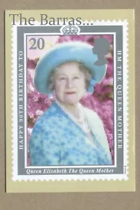 QUEEN MOTHER’S 90th BIRTHDAY By John Gorham UK ROYAL POST, 1990 POSTCARD #A - Picture 1 of 2