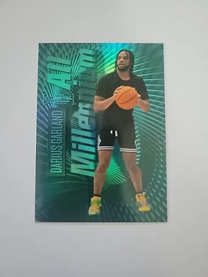 DARIUS GARLAND 2023 SKYBOX METAL UNIVERSE CHAMPIONS ALL MILLENNIUM#150 Aqua F8 - Image 1 of 2