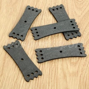 Replacement Gray Catapult Slingshot Microfiber Leather Pouches Pack Of 5/10/20 - Picture 1 of 9