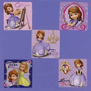 10 pegatinas grandes de la princesa Sofía la primera de Disney - The Royal Way - Favor de fiesta - Imagen 1 de 1