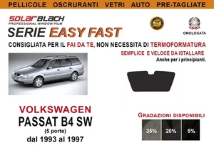 Pellicole Oscuranti Vetri Pre Tagliate VW Passat SW 5p 93-97 solo lunotto EF - Imagen 1 de 1