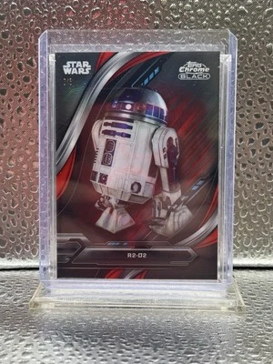 Topps Chrome Black Star Wars R2-D2 /5 Red - Image 1 of 2