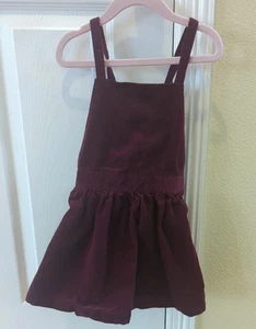 Tea Collection Girls Corduroy Romper Dress Size 5 - Picture 1 of 3