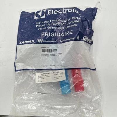 Electrolux 134637810 Water Inlet Valve | OEM PART | SEALED | NEVER USED | NEW - Image 1 of 4