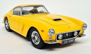 KK 1/18 - Ferrari 250 SWB Passo Corto 1960 Yellow Diecast Scale Model Car - Picture 1 of 5