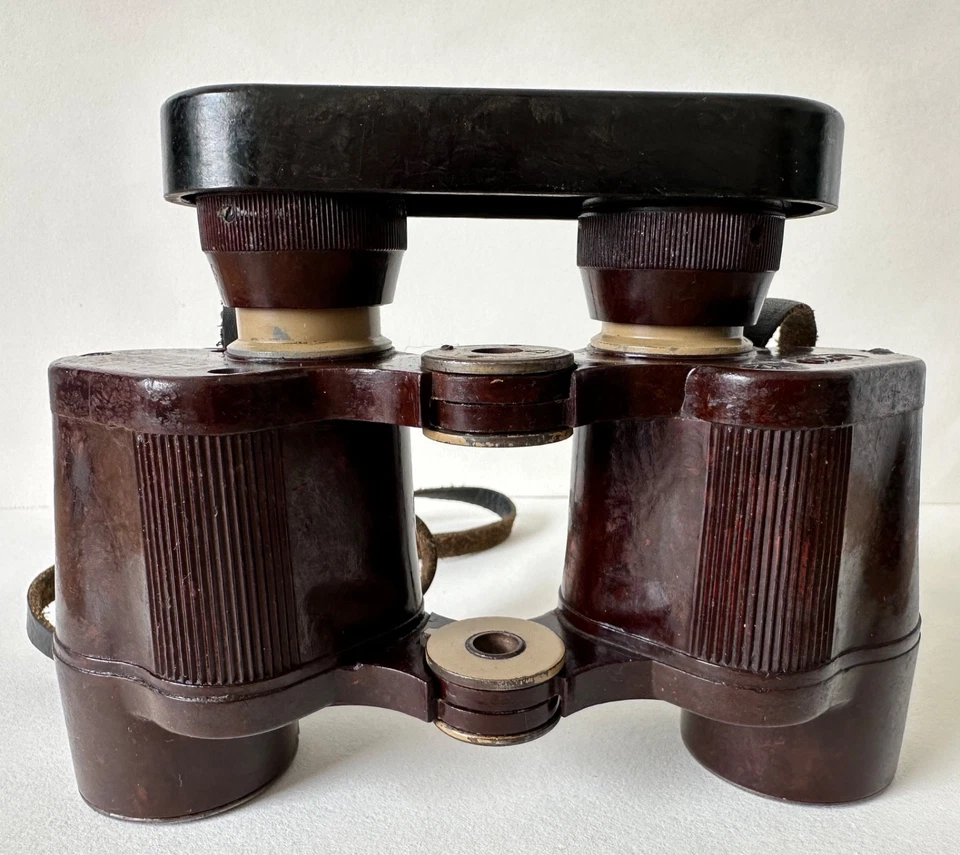 Fernglas Dienstglas WK 2  Emil Busch cxn 6 x 30 Bakelit sehr selten - Bild 1 von 4