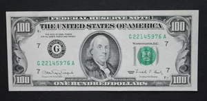 1990 $100 Federal Reserve Note/Chicago/F-2173GF/uncirculated - Picture 1 of 8