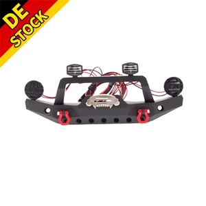 Metall Front Heckstoßstange Set für 1/10 TRX4 Axial SCX10 III AX103007 RC Auto - Bild 1 von 7