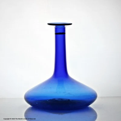 Victorian Bristol blue mell decanter - Image 1 of 4