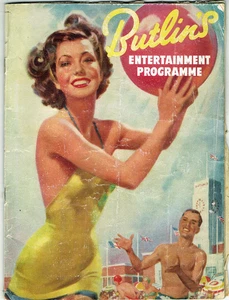 VINTAGE 1952 BUTLINS FILEY ENTERTAINMENT PROGRAMME: LABOUR PARTY CONFERENCE - Picture 1 of 18