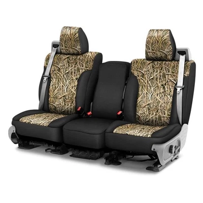 For Dodge Durango 03 Mossy Oak™ Camo 2nd Row Shadow Grass with Black Custom Seat - Изображение 1 из 4