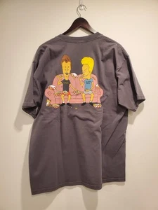 Vintage 2004 Beavis And Butthead Nachos Rule Shirt Size XL - Picture 1 of 8