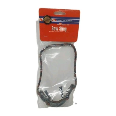 Neet Archery Products: Braided Para-cord Rope Bow Sling w/ Leather Bracket 32133 - Image 1 of 4