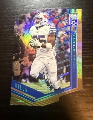 2018 Donruss Elite Aspirations Die-Cut LeSean McCoy #98 #1/24 BUFFALO BILLS - Image 1 of 2
