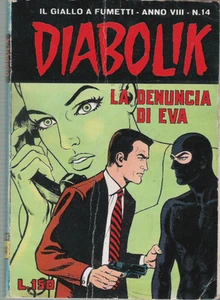 DIABOLIK_ORIGINALE_LA DENUNCIA DI EVA_ ANNO VIII N, 14 _1969_ ASTORINA - Bild 1 von 1