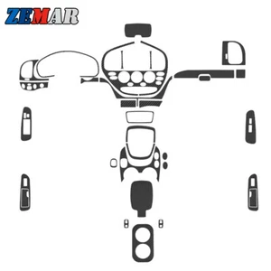 Kit de cubierta interior completo de fibra de carbono 32x para Toyota Tundra doble cabina 04-06 - Imagen 1 de 23