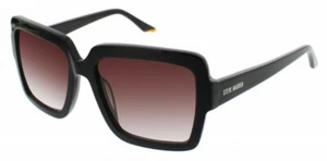 Steve Madden INSPIREDD Glossy Black / Amber Gradient Sunglasses - Picture 1 of 1