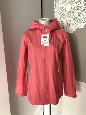 UNIQLO дышащий ветровка куртка дождя Gear пальто женщин большой лосось новый с Ярлыками - Изображение 1 из 4