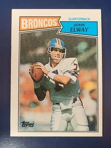 Tarjetas de fútbol americano 1985-1987 John Elway HOF Denver Broncos tú eliges - Imagen 1 de 20