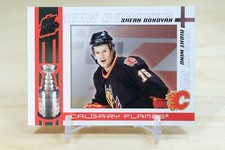 2003-04 Pacific Quest for the Cup Base #14 Shean Donovan - Calgary Flames