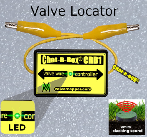 ✅Lawn Valve Locator, the orginal Chat-R-Box®, w/LED power indicator