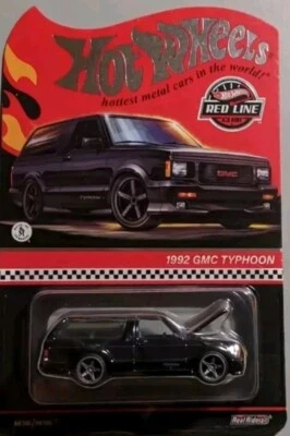 2024 Hot Wheels RLC Exclusive 1992 GMC Typhoon Black NIP  - Image 1 of 4