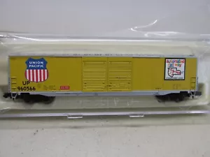 ATLAS # 38661 ~ UNION PACIFIC 60' DOUBLE DOOR BOX CAR # 960566~N SCALE - Picture 1 of 4