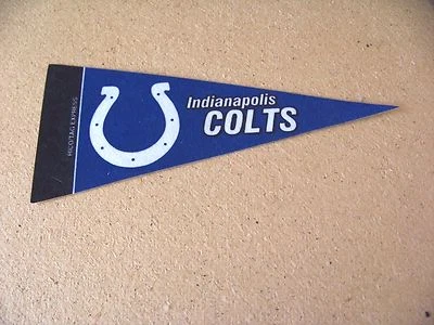 Indianapolis Colts NFL mini banderín NFL fútbol 8.9" largo Foto 1 de 3