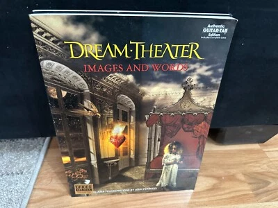 Libro de partituras de imágenes y palabras de Dream Theater tablatura de guitarra EX Foto 1 de 2