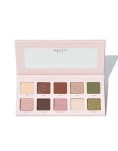 Wander Beauty Trailblazer Eyeshadow Palette 10 Neutrals Chartreuse & Emeralds - Picture 1 of 3