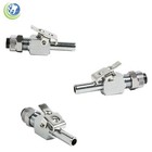 3X Dental DCI Quick Disconnect Male Coupler For Air Only 1/4" Tubing Size Q.D.