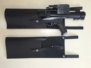 Star Wars STORMTROOPER E-11 LEATHER HOLSTER ROTJ Inferno trooper TK blaster Prop - Picture 1 of 4
