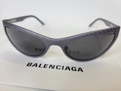 Gafas de sol para mujer Balenciaga BB0068S gris ojo de gato Foto 1 de 4