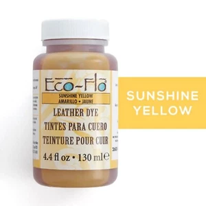 Eco-Flo Sunshine Yellow Dye 4 oz. (130 ml) 2600-16 by Tandy Leather - Picture 1 of 1