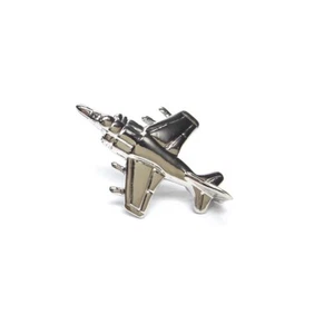 Insignia De Solapa 3D Harrier Jump Jet/Broche Piloto RAF Avión Caza - Imagen 1 de 1