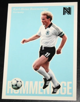 2017 Panini Nobility Karl-Heinz Rummenigge # 88 SHORT-PRINTS Germany - Image 1 of 2