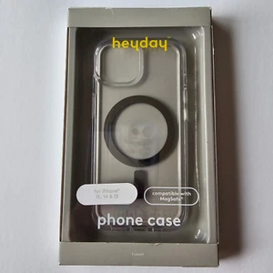 Heyday Rugged Phone Case Clear for iPhone 15 / 14 / 13 with MagSafe Mag Safe - Photo 1 sur 1