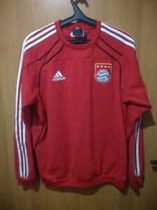 Bayern Munich Munchen Adidas warm jacket track top jersey sweat shirt Size L