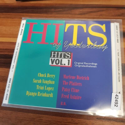 VARIOUS : Hits Of Yesterday Vol. 1    > EX (CD) - Bild 1 von 3