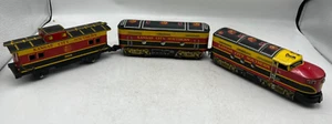 Marx O Scale KCS Kansas City Southern Lines #54 A/B Diesel Train Set w/ Caboose - Picture 1 of 15