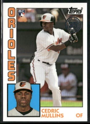 2019 Topps #84R-CM Cedric Mullins 1984 Topps Baseball Rookies - Image 1 of 2