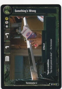 Fight Klub CCG - Three - Something's Wrong #77 Rare - Picture 1 of 1
