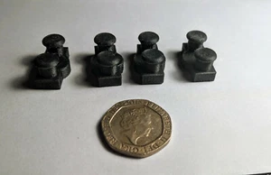 OO Gauge - 1:76 - Mooring bollard - double - 4 Pcs Beena Studio - Picture 1 of 5